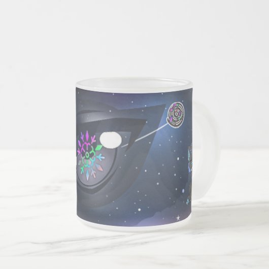 star beast-mok matglas koffiemok (Voorkant rechts)