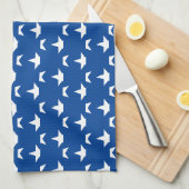 Star bewerkbare achtergrond kleur keukenhanddoeken (Quarter Fold)