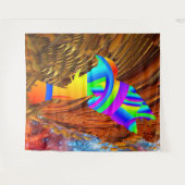 Star Bird Tapestry Wandkleed (Voorkant (horizontaal))