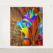 Star Bird Tapestry Wandkleed (Voorkant)