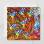 Star Birds Kaart (Voorkant)