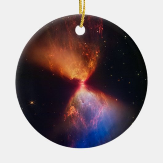 Star Birth, James Webb Space Telescope, Kerstmis Keramisch Ornament (Voorkant)
