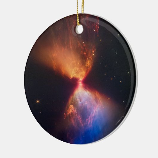 Star Birth, James Webb Space Telescope, Kerstmis Keramisch Ornament (Links)