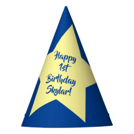 Star Birthday Party Feesthoedjes