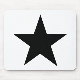 Star Black The MUSEUM Zazzle Gifts Muismat