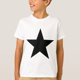 Star Black The MUSEUM Zazzle Gifts T-shirt
