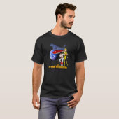 Star Blazers Classic Wild Star en Nova T-shirt (Voorkant volledig)