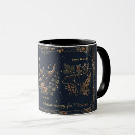 Star Botany Vintage Hemels Goud & Marineblauw Mok
