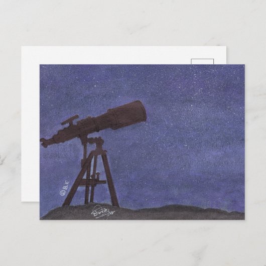 STAR BRIEFKAART (Voorkant / Achterkant)