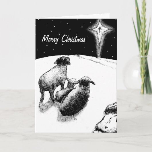 Star Bright Feestdagen Kaart (Voorkant)