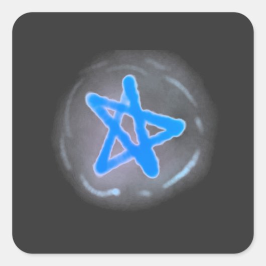 Star Bubble Sticker (Voorkant)