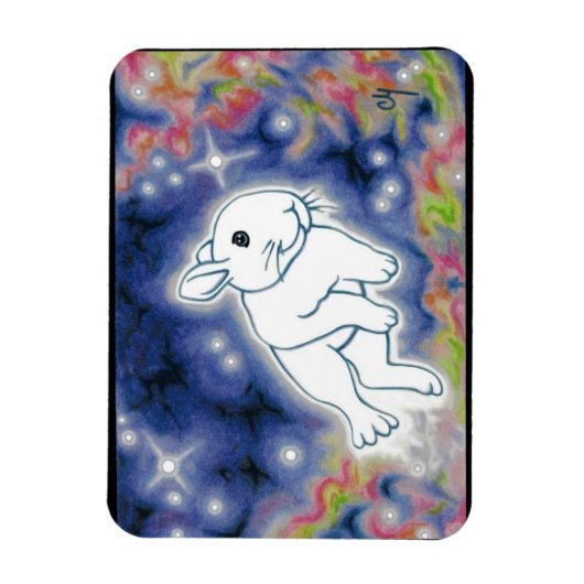 Star Bunny van Carrie Michael Magneet (Verticaal)