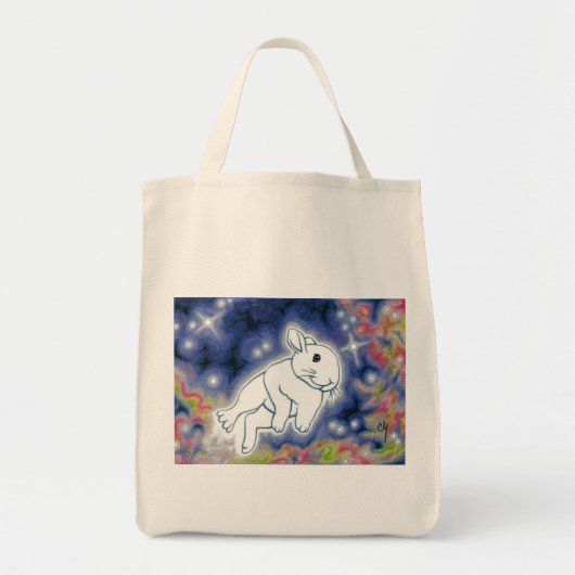 Star Bunny van Carrie Michael Tote Bag (Voorkant)