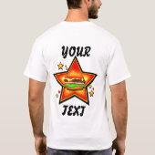 Star Burger T-shirt (Achterkant)
