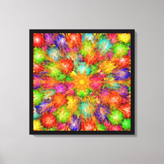 Star Burst Canvas Afdruk (Voorkant)