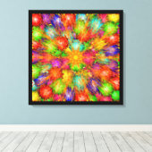 Star Burst Canvas Afdruk (Insitu (Houten vloer))