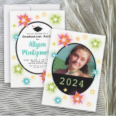 Star Burst Graduation Party Uitnodiging