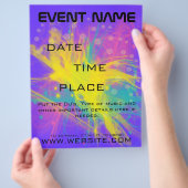 Star Bust Event Flyer (Hand)