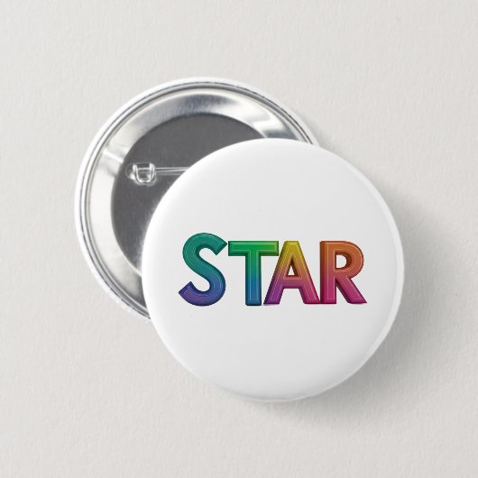 Star Button (Voorkant /achterkant)