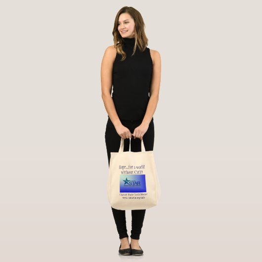 STAR Canvas Bag Tote Bag (Voorkant (model))