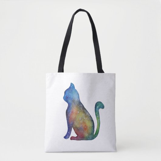 Star Cat Custom All-Over-Print Canvas tas (Voorkant)