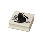 Star Cat- en moonfasen Rubberstempel (Stempel)