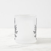 Star Cat & Moon Phases Matglas Koffiemok (Center)