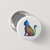 Star Cat Ronde Badge Ronde Button 3,2 Cm (Voorkant /achterkant)