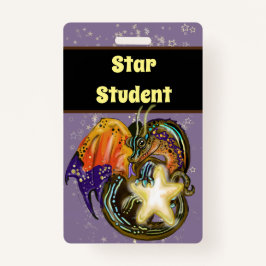 Star Catcher Dragon Star Student Badge