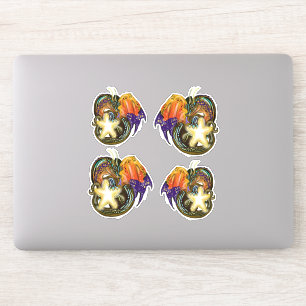 Star Catcher Ggloed Star Dragon Sticker