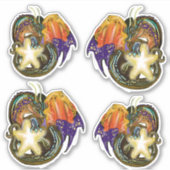 Star Catcher Ggloed Star Dragon Sticker (Voorkant)