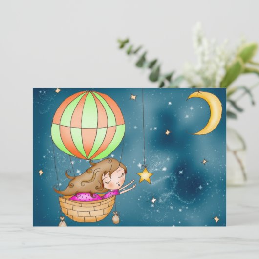 Star Catcher - Uitnodiging (Staand voorkant)