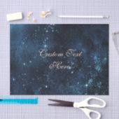 Star Celestial Galaxy Waterverf Aangepaste bruilof Tissuepapier (Craft)