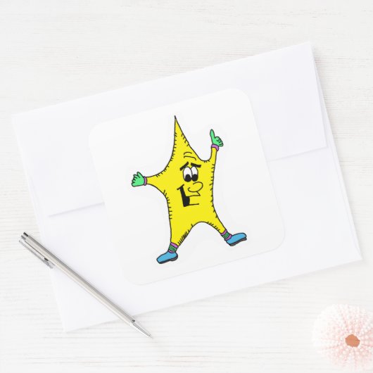 Star Character Sticker (Envelop)