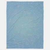 Star Chart Fleece Deken (Voorkant)