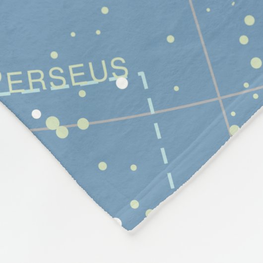 Star Chart Fleece Deken (Hoek)