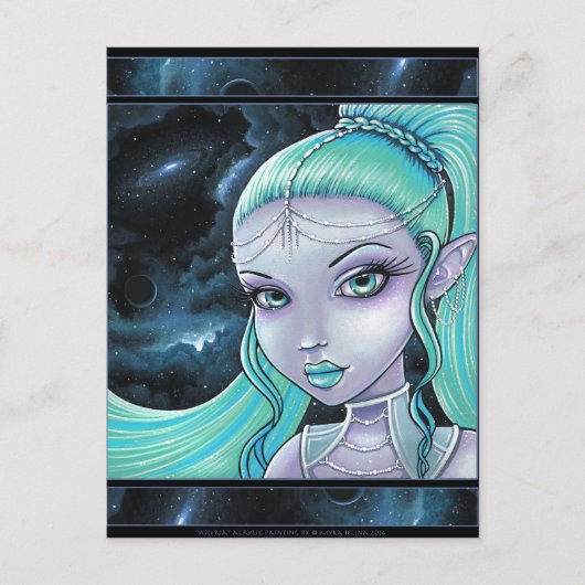 Star Child Celestial Fairy Asteria Briefkaart (Voorkant)