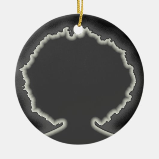 Star Child Keramisch Ornament (Voorkant)
