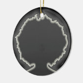 Star Child Keramisch Ornament (Links)