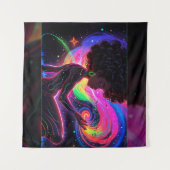 Star Child Tapestry Wandkleed (Voorkant (horizontaal))