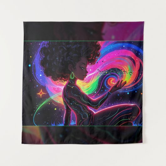 Star Child Tapestry Wandkleed (Voorkant)