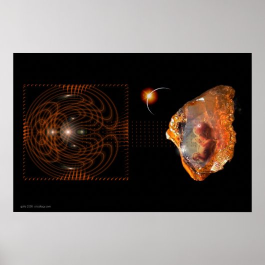 Star Child van Gregory Gallo Poster (Voorkant)