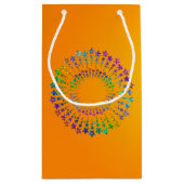 Star Circle, gekleurd met I + uw rug. en ideeën Klein Cadeauzakje (Achterkant)