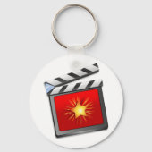 Star Clapper Board Sleutelhanger (Achterkant)