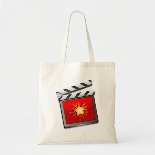 Star Clapper Board Tote Bag (Voorkant)