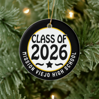 Star Class of 2026 Foto Afstuderen Keramisch Ornament