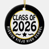 Star Class of 2026 Foto Afstuderen Keramisch Ornament (Voorkant)