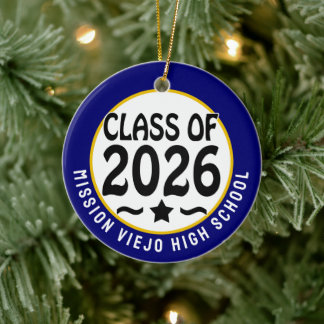 Star Class of 2026 Foto Afstuderen Keramisch Ornament