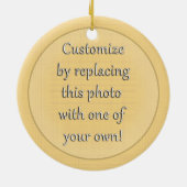 Star Class of 2027 Photo Graduation Keramisch Ornament (Achterkant)