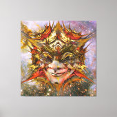 Star Clown Canvas Afdruk (Voorkant)